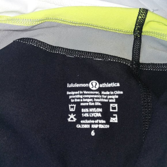 Lululemon Athletica Black Pants 6 - Picture 3 of 15